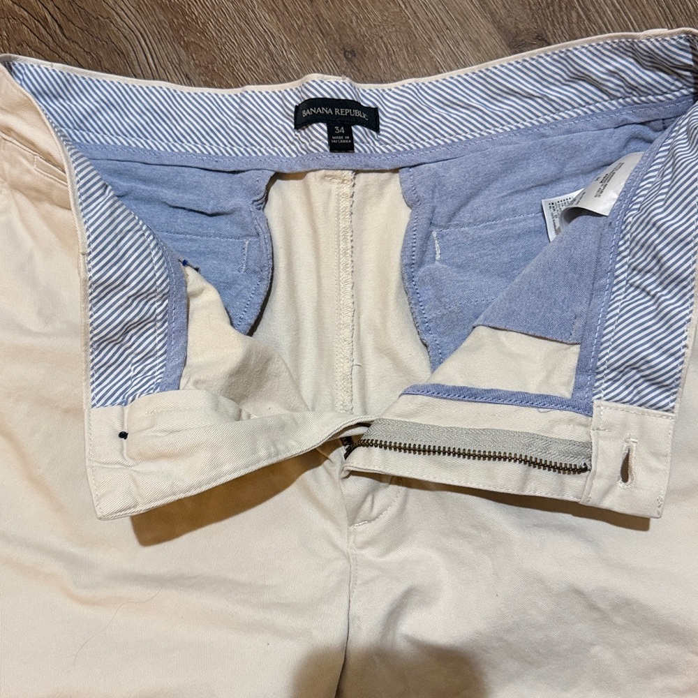 Banana Republic Cotton Classic Fit Chino Shorts - Picture 3 of 7